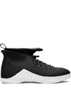 Jordan Air Jordan 15 Retro Woven High-top Sneakers - Black
