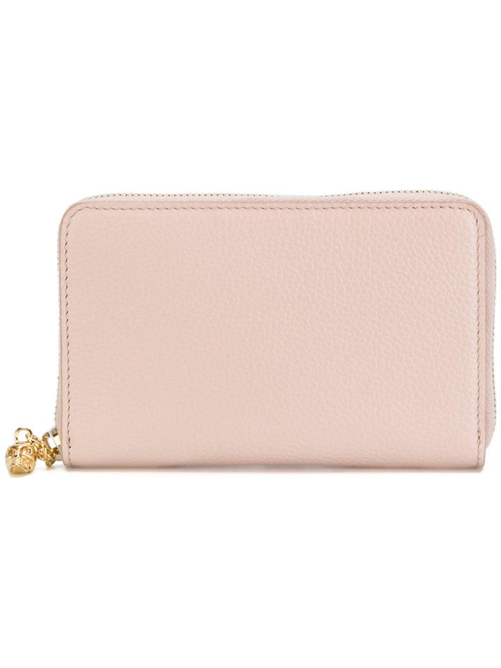 Alexander Mcqueen Continental Wallet - Pink & Purple