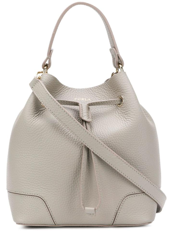 Furla Stacy Medium Shoulder Bag - Grey