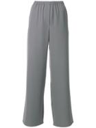 Emporio Armani Flared Trousers - Grey