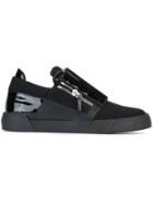 Giuseppe Zanotti Design 'urban Shark' Low-top Sneakers - Black
