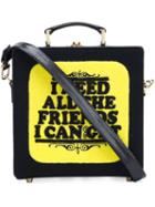 Olympia Le-tan Friends Cross Body Bag, Women's, Black