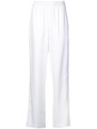 Tibi Snap Leg Trousers - White