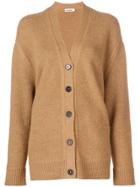 Jil Sander V-neck Cardigan - Nude & Neutrals