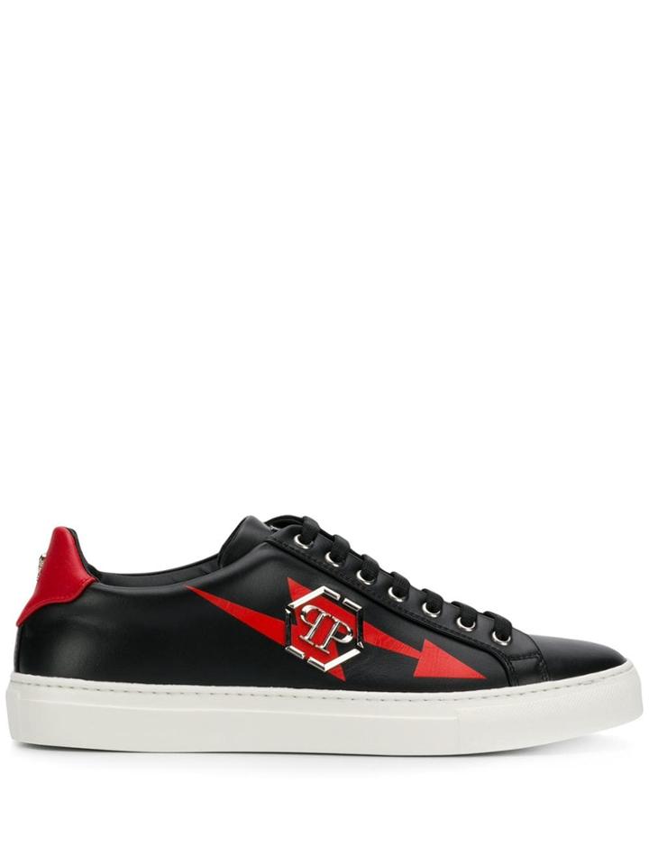 Philipp Plein Low-top Thunder Sneakers - Black