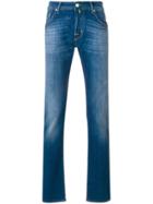 Jacob Cohen Long Straight-leg Jeans - Blue
