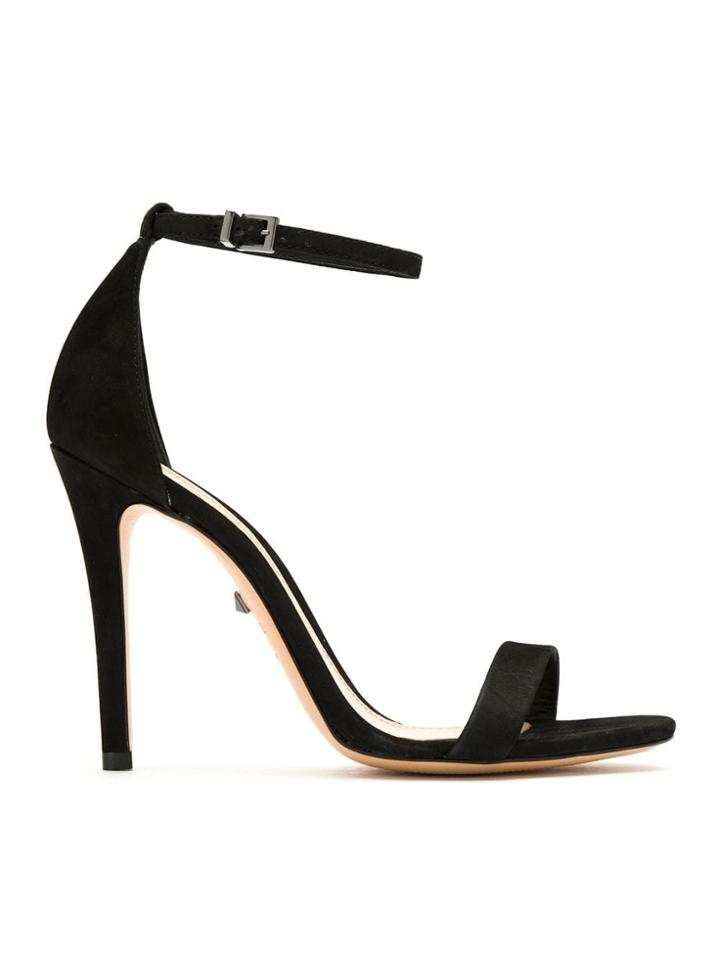 Schutz Schutz S0138702680672 Black Leather/fur/exotic Skins->leather