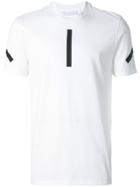 Neil Barrett Striped Detail T-shirt - White