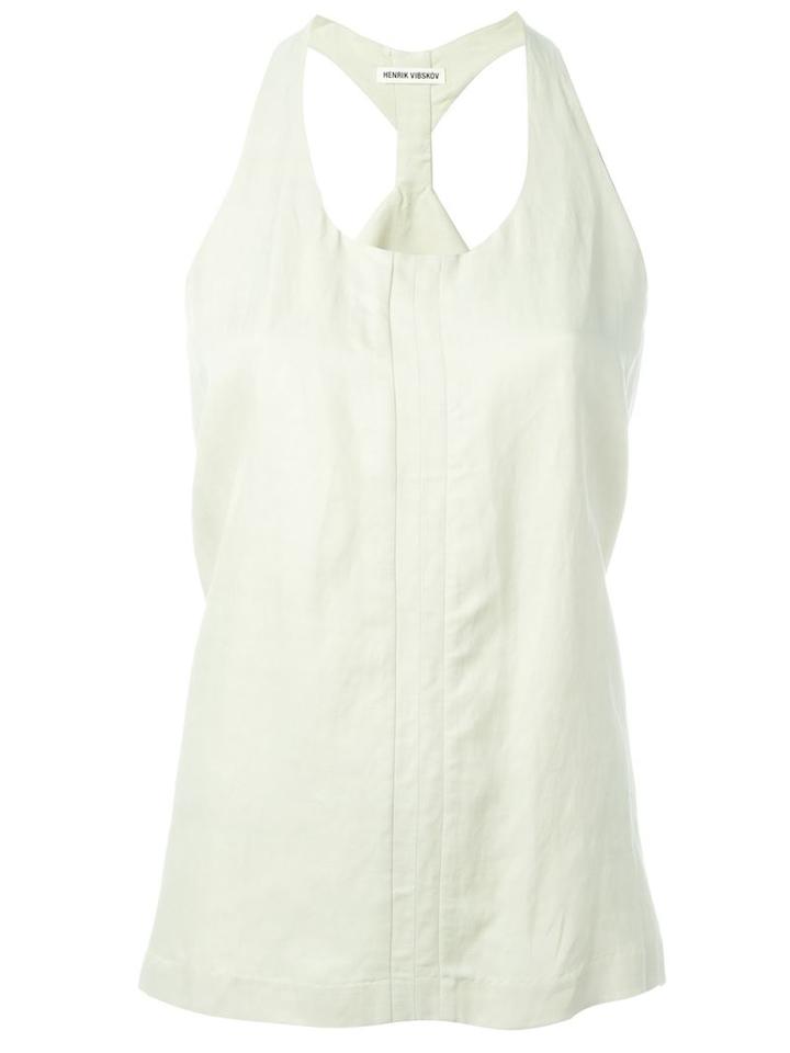Henrik Vibskov 'salt' Top, Women's, Size: Xs, White, Viscose/linen/flax