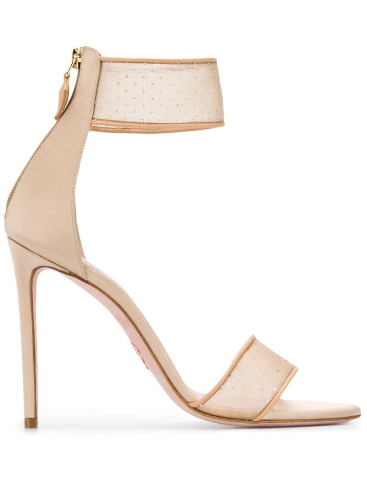 Oscar Tiye Liana Net Sandals - Neutrals