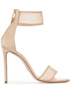 Oscar Tiye Liana Net Sandals - Neutrals