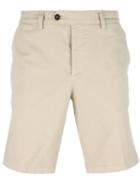 Ami Alexandre Mattiussi - Classic Chino Shorts - Men - Cotton/spandex/elastane - Xs, Nude/neutrals, Cotton/spandex/elastane