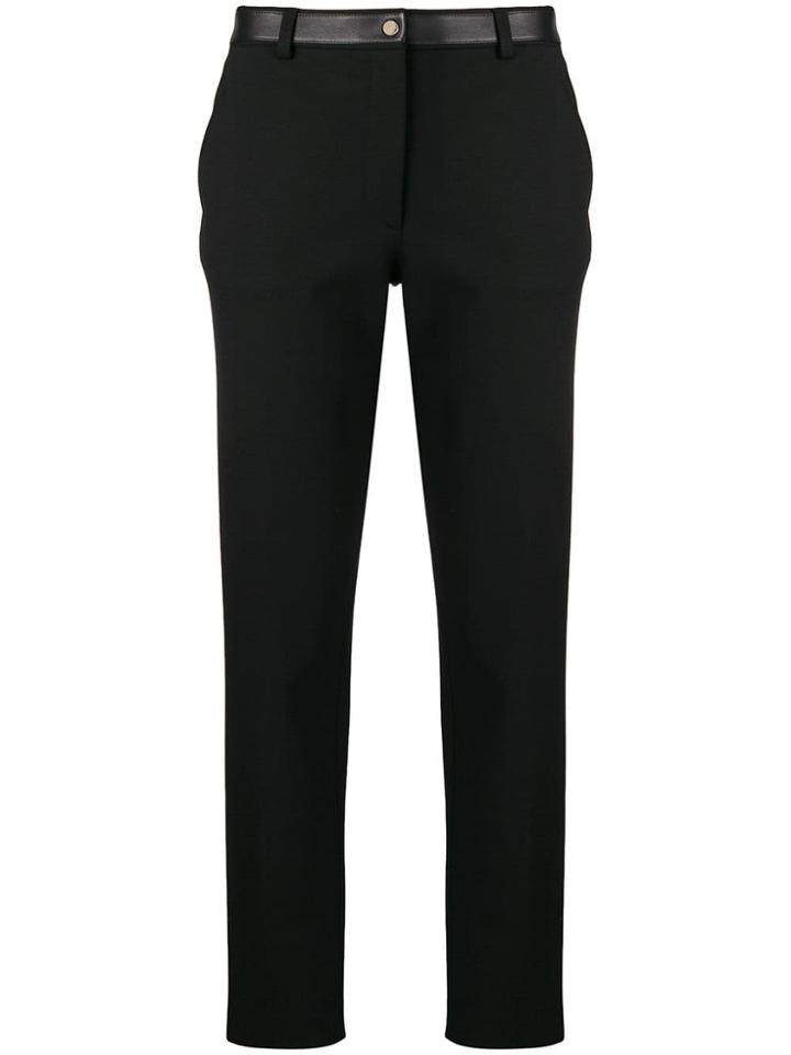 Salvatore Ferragamo Tapered Trousers - Black