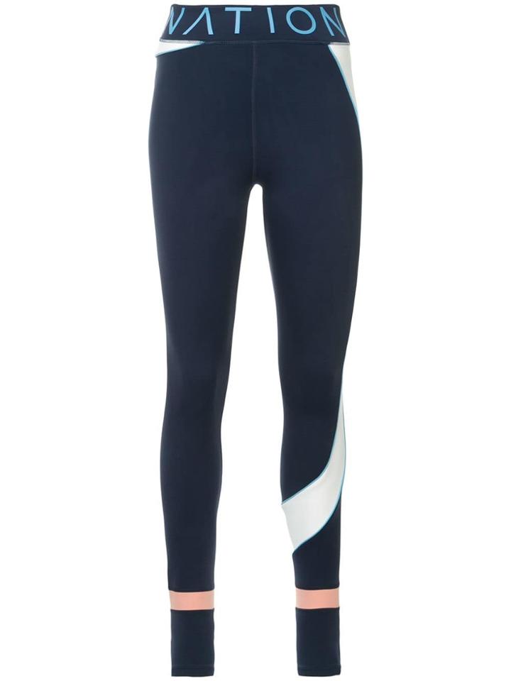 P.e Nation Speedwork Leggings - Blue