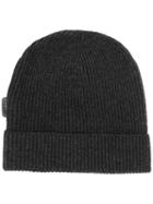 Tom Ford Ribbed Cashmere Beanie - Grey