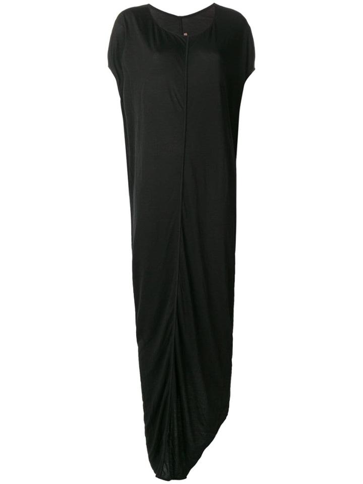 Rick Owens Lilies Asymmetric T-shirt Dress - Black