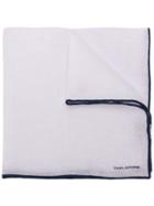 Tagliatore Square Logo Pochette - White