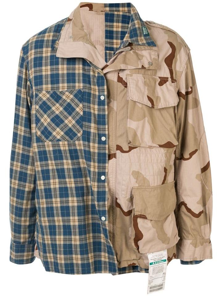 Maison Mihara Yasuhiro Deconstructed Military Jacket - Brown