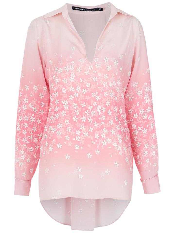 Reinaldo Lourenço Floral Print Blouse - Unavailable