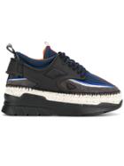 Kenzo Platform Low Top Trainers - Grey