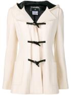 Chanel Pre-owned Hooded Duffle Coat - Neutrals