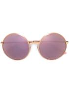 Dolce & Gabbana Eyewear Round Frame Sunglasses - Pink & Purple