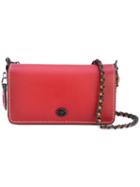 Coach - Dinky Crossbody Bag - Women - Leather - One Size, Red, Leather
