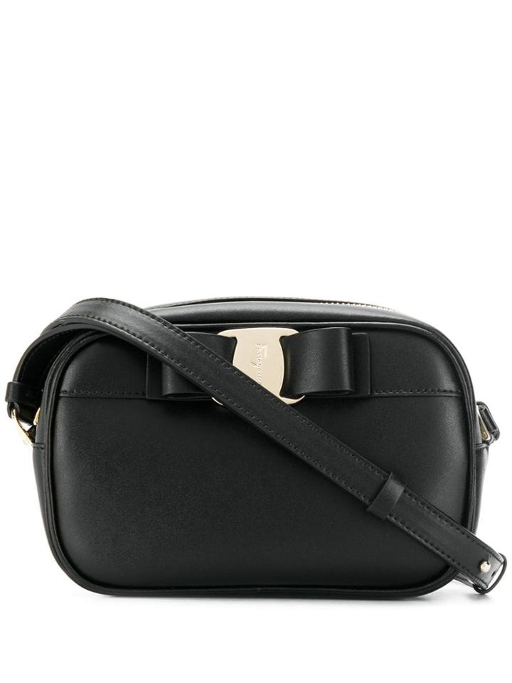 Salvatore Ferragamo Vara Bow Camera Bag - Black