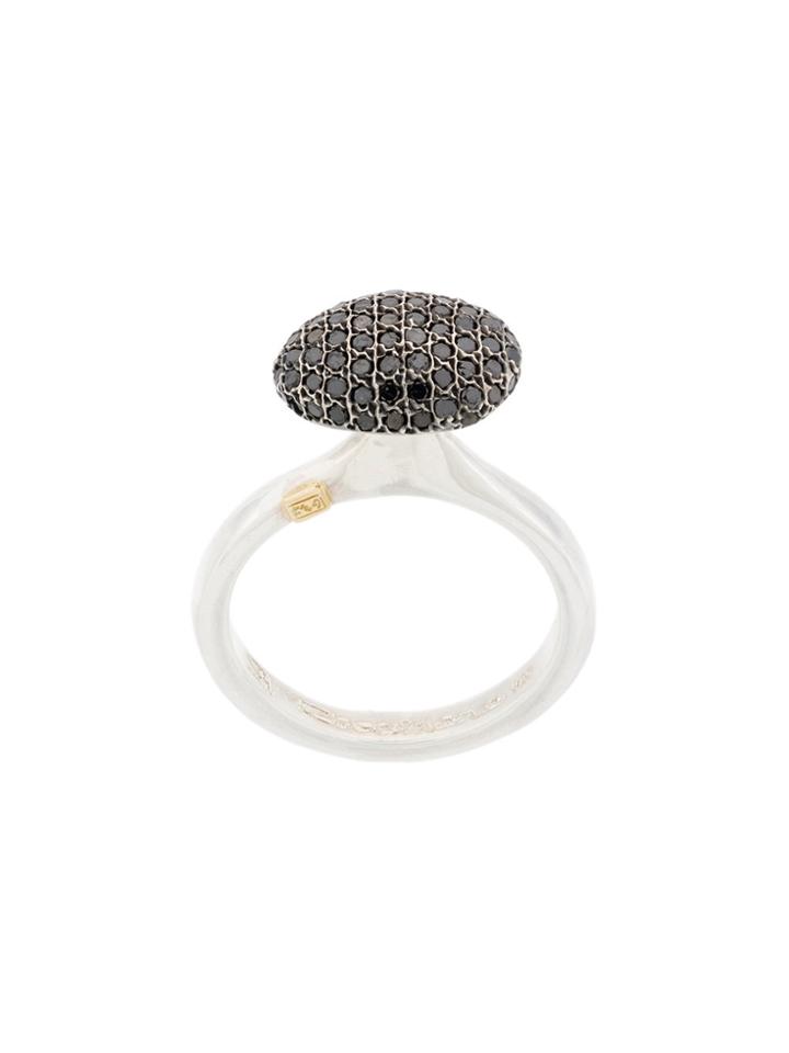 Rosa Maria Banuth Ring - Metallic