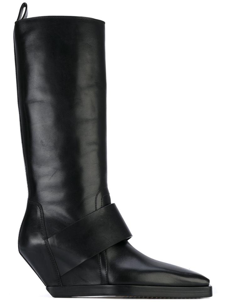 Rick Owens Pull-on Booties - Black