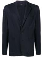 Giorgio Armani Single Breasted Blazer - Blue