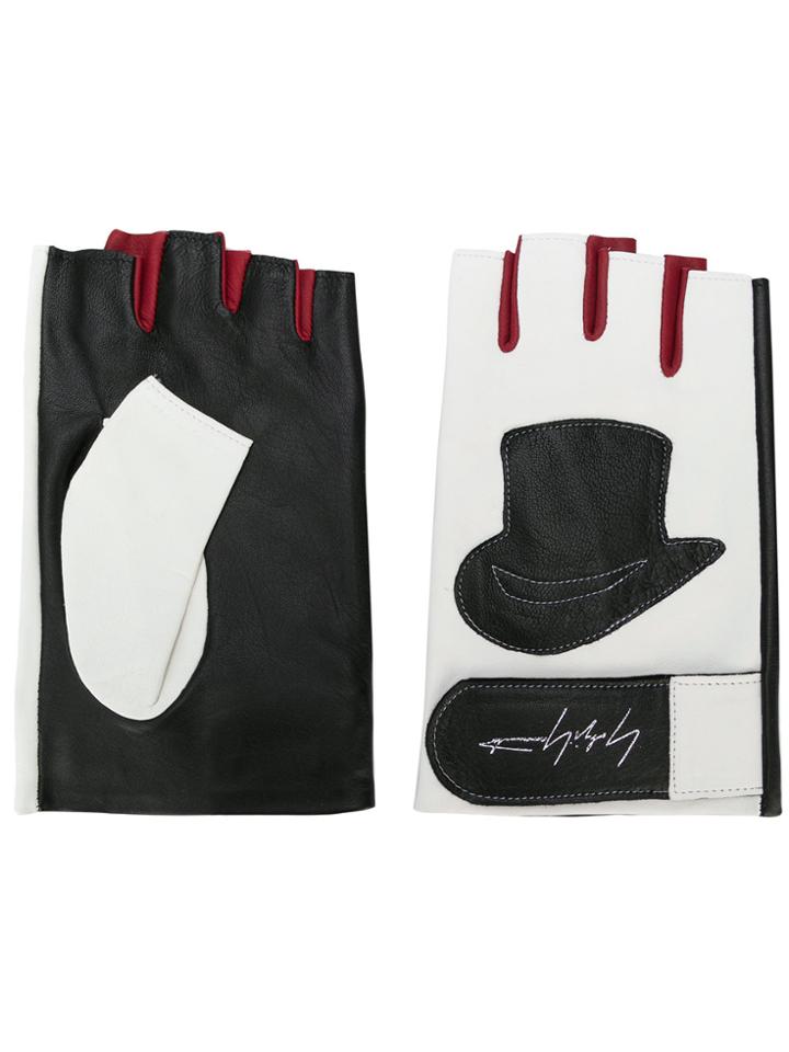 Yohji Yamamoto Fingerless Gloves - White