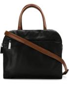 Mara Mac Bicolour Tote Bag - Black