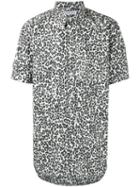 Alexander Mcqueen Leopard Print Shirt, Men's, Size: 40, Black, Cotton