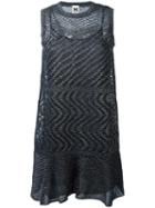 M Missoni Knitted Dress, Women's, Size: 42, Blue, Polyamide/polyester