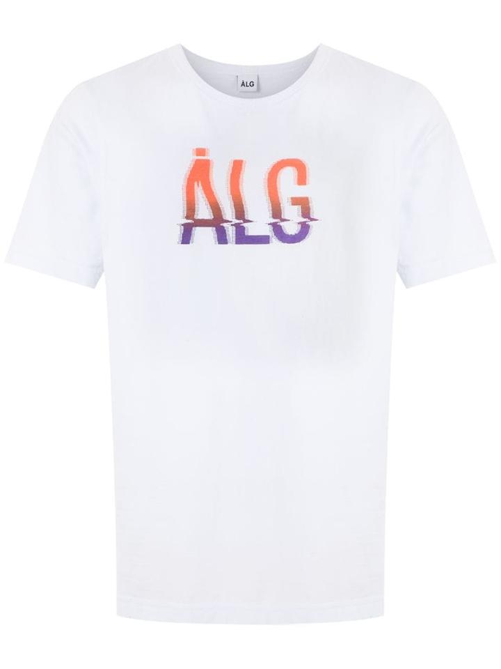 Àlg Blurry Logo T-shirt - White