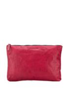 Ann Demeulemeester Rolled Tote Bag - Red