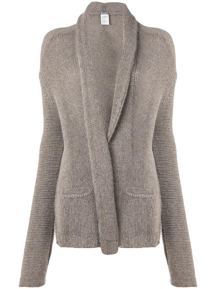 Kristensen Du Nord Long Cardigan - Nude & Neutrals