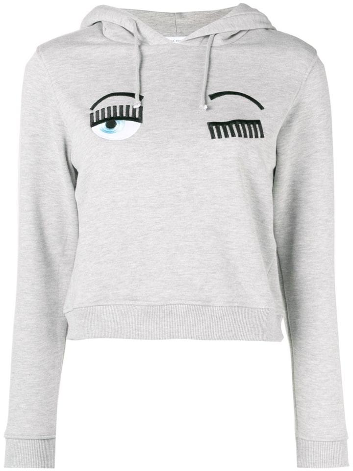 Chiara Ferragni Flirting Hooded Jumper - Grey