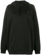 Acne Studios Yana Face Hoodie, Women's, Size: Small, Black, Cotton