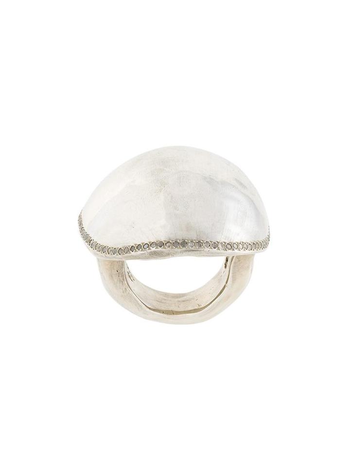 Rosa Maria Turtle Top Ring, Women's, Size: 56, Metallic