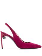Nicholas Kirkwood Mia Sling Pumps - Red