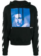 Off-white Bernini Print Hoodie - Black