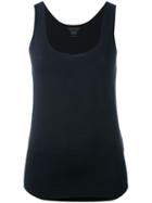 Majestic Filatures Fitted Tank Top, Women's, Size: Iv, Blue, Viscose/spandex/elastane
