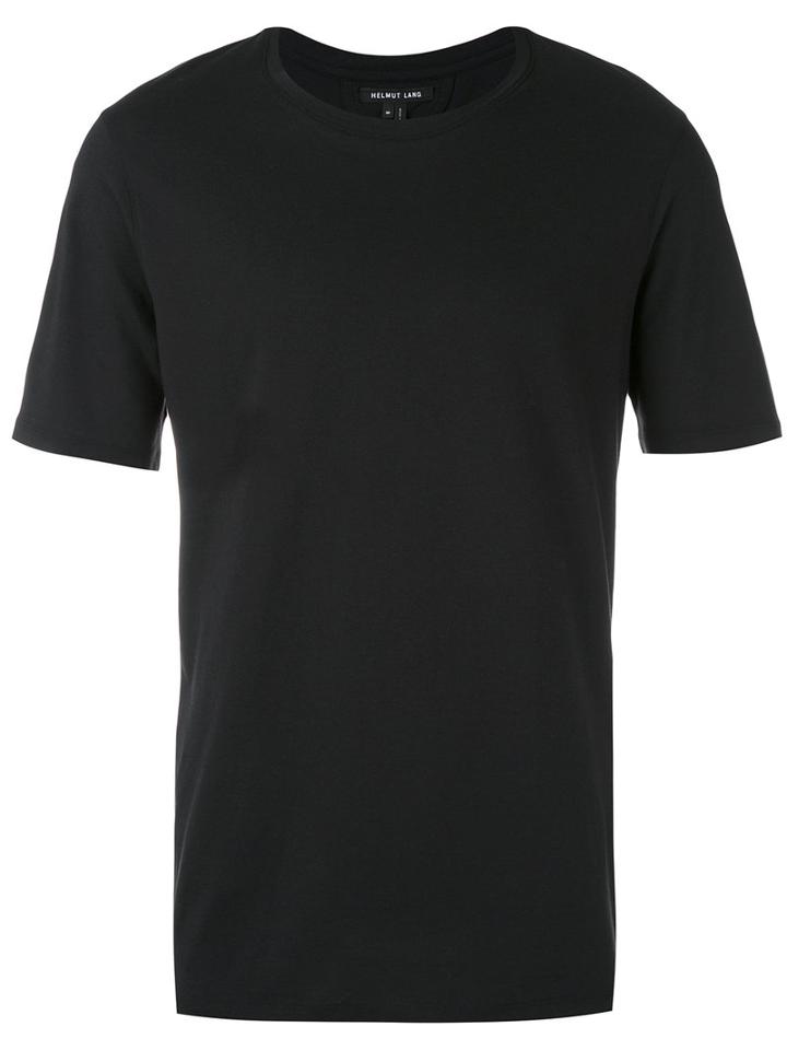 Round Neck T-shirt - Men - Cotton - Xs, Black, Cotton, Helmut Lang