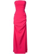 Nicole Miller Felicity Strapless Gown - Pink
