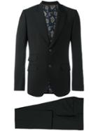 Gucci Classic Two Piece Suit, Men's, Size: 52, Black, Wool/mohair/silk/viscose