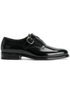 Saint Laurent Monk Strap Shoes - Black