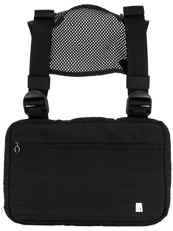 Alyx Rectangular Chest Bag - Black