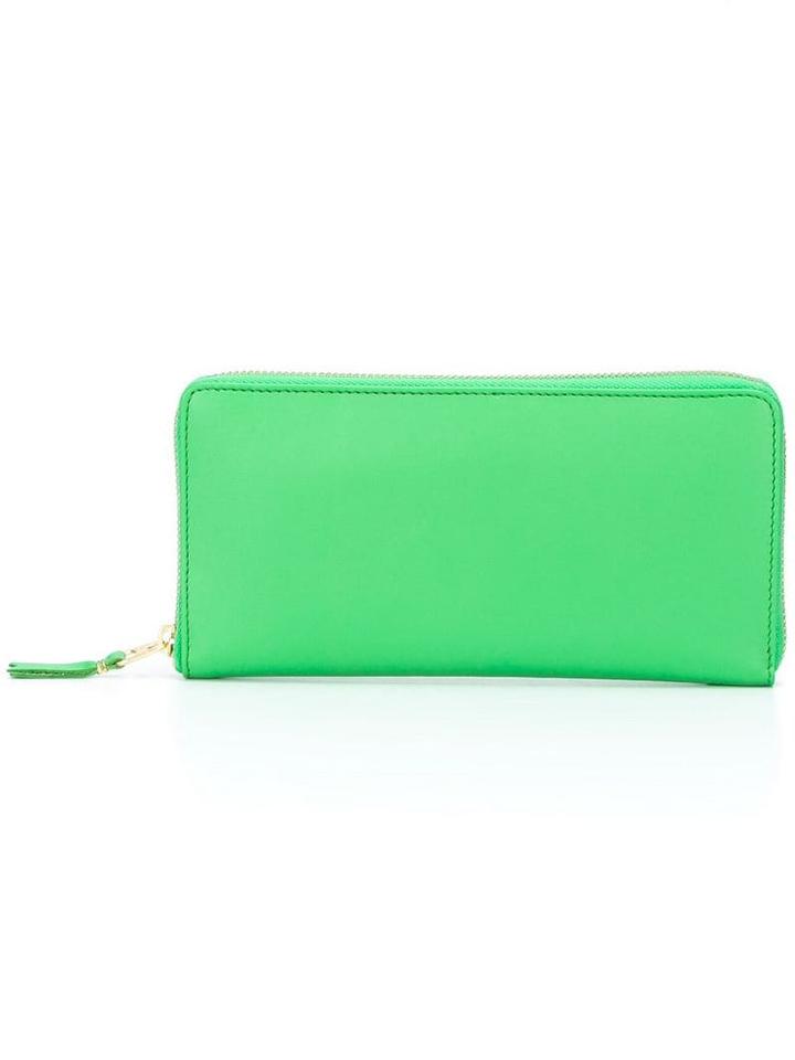 Comme Des Garçons Wallet Colour Plain Wallet - Green